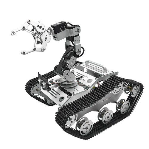 En existencia TL-TECH KiBOT-2 6DOF RC Robot Arm Car PS2 Stick Control Kit educativo para niños Regalo